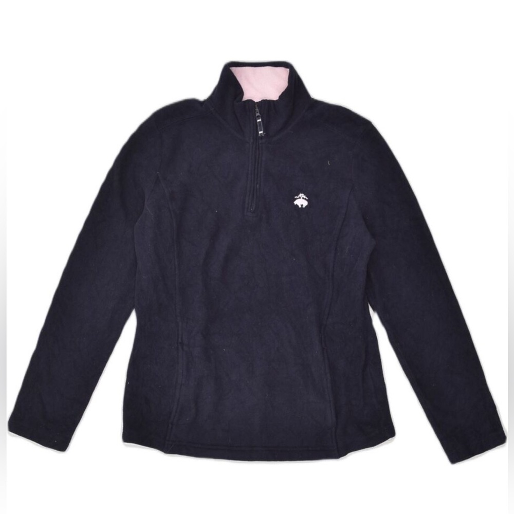Brooks Brothers fleece 3/4 zip Pullover Sweater Medium
